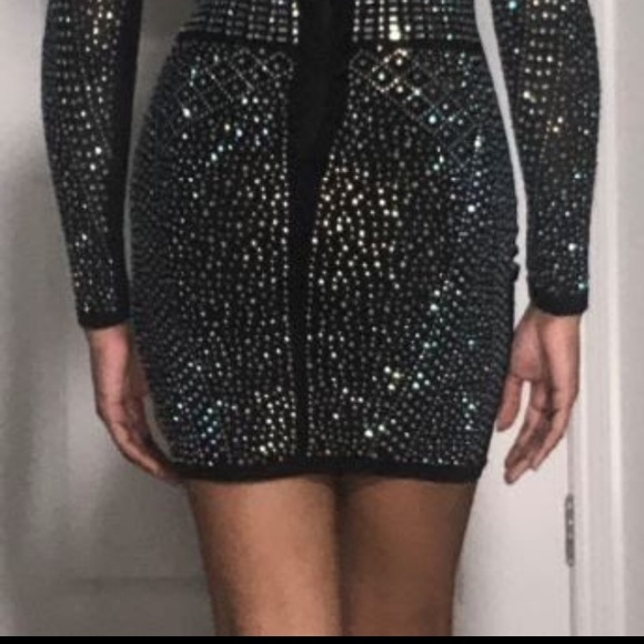 Crystal beautiful night out dress - Picture 4 of 4